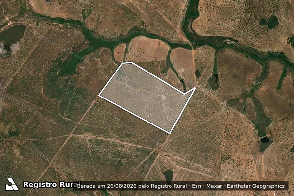 Imagem de satélite de Fazenda Pedra e Douradinho ? Lugar Denominado Fazenda Ipê Florido - Fazenda Pedra e Douradinho ? Lugar Denominado Fazenda Ipê Florido ? Gl 02 em Serranópolis - GO