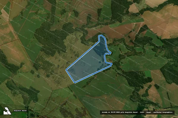 Imagem de satélite de FAZENDA SÃO LOURENÇO - PARTE 1 em Ponta Porã - MS