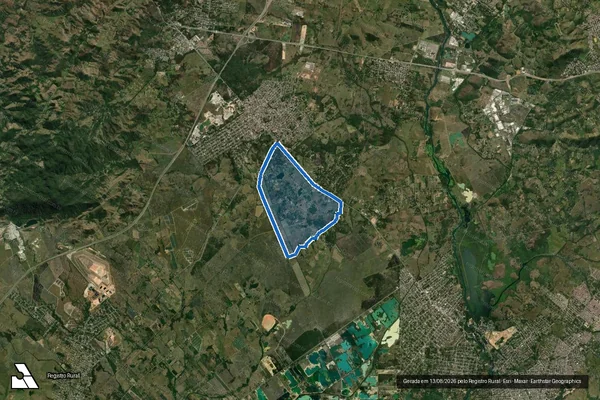 Imagem de satélite de Universidade Federal Rural do Rio de Janeiro ? Campus Seropédica - Parte 3 em Seropédica - RJ