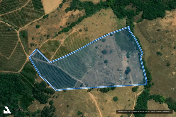 Imagem de satélite de Fazenda Motas - Fazenda Motas em Candeias - MG
