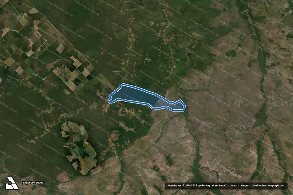 Imagem de satélite de FAZENDA OITEIRO GRANDE - FAZENDA OITEIRO GRANDE em Fernando Falcão - MA