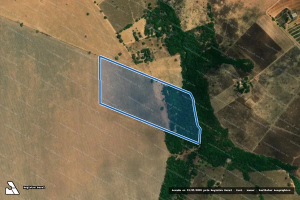 Imagem de satélite de Fazenda Burity Grande - Parte 1 em Cocalzinho de Goiás - GO