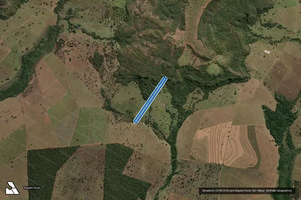 Imagem de satélite de FAZENDA ALEGRES - Gleba J em Quirinópolis - GO