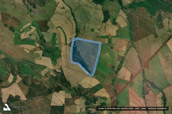 Imagem de satélite de FAZENDA SÃO MANOEL - Parte 2 em Boa Esperança do Sul - SP