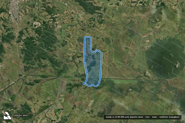 Imagem de satélite de Fazenda Três Morros - PARTE 1 em Casimiro de Abreu - RJ