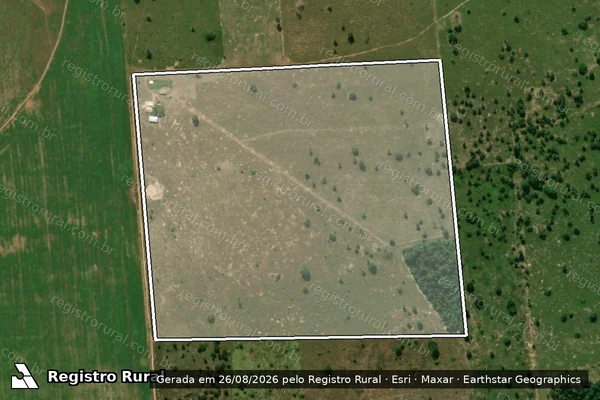Imagem de satélite de Fazenda Bom Futuro - Parcela 1 em Pontes e Lacerda - MT