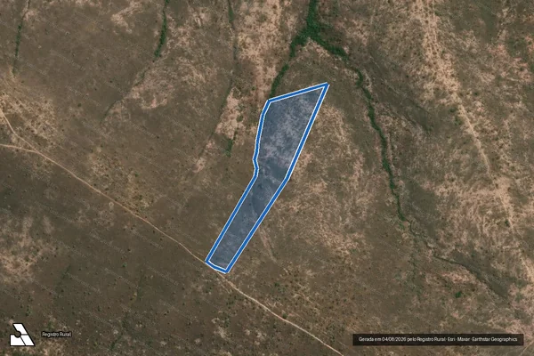 Imagem de satélite de Fazenda Tamanduá - Gleba 146 em Curvelo - MG