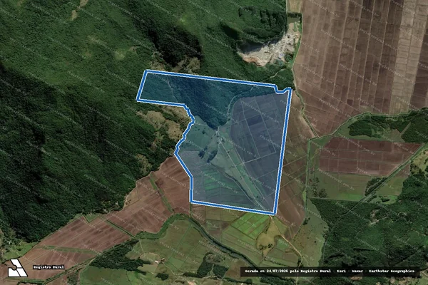Imagem de satélite de Fazenda Michels - 001 em Paulo Lopes - SC