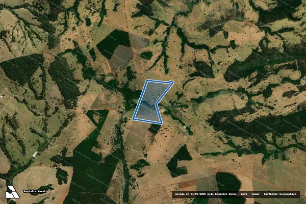 Imagem de satélite de FAZENDA SÃO JOSÉ DE MOSSÂMEDES - Parte 1 em Mossâmedes - GO