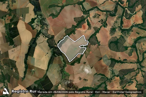 Imagem de satélite de FAZENDA SÃO MIGUEL - FAZENDA SÃO MIGUEL em Coromandel - MG