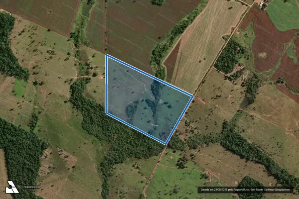 Imagem de satélite de LOTE 26, GLEBA 02, SETOR PROSPERIDADE - LOT. 26, GLE. 02, SET. PROSPERIDADE em Cacoal - RO