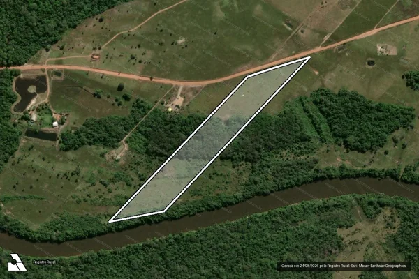 Imagem de satélite de IVO SEEWALD,  LOTE 28 E 35 REMANESCENTE - LOTE 28 E 35 R-F em Pimenta Bueno - RO
