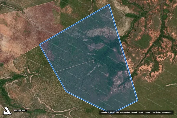 Imagem de satélite de Lote 04, do Loteamento Manduca, Gleba 1, 4ª Etapa - Lote 04, do Loteamento Manduca, Gleba 1, 4ª Etapa em Novo Acordo - TO