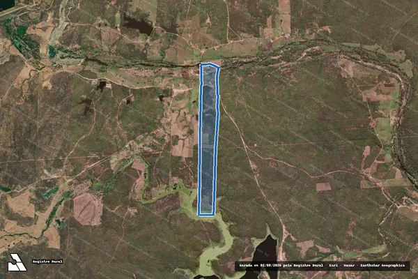 Imagem de satélite de Fazenda Carnaubinha - Parte 1 em Quixeramobim - CE