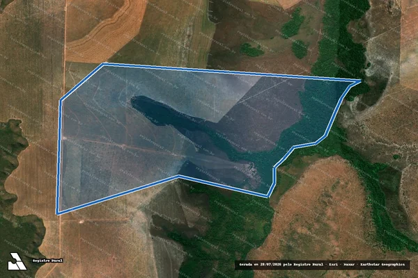 Imagem de satélite de FAZENDA BREJINHO - 001 em Balsas - MA