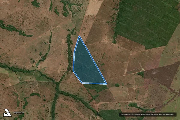 Imagem de satélite de FAZENDA BOA ESPERANÇA - Gleba 02 em Araguaçu - TO