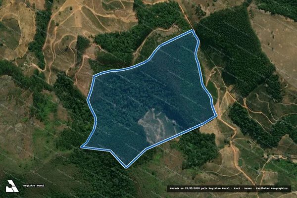 Imagem de satélite de Sitio Alto Rio do Peixe - Parte 1 em Afonso Cláudio - ES