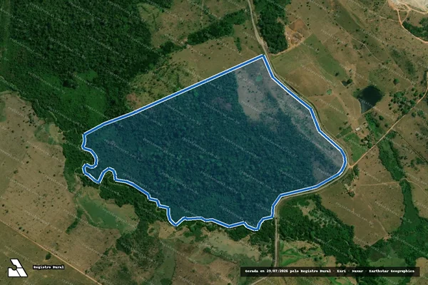 Imagem de satélite de FAZENDA SAFIRA - FAZ SAFIRA ? AREA 2 em Parauapebas - PA