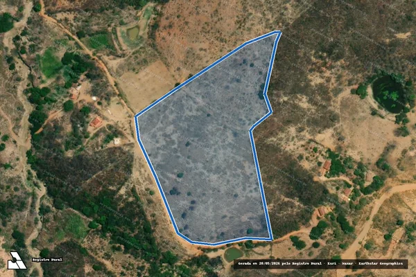 Imagem de satélite de Ribeirão do Bosque - Parte 2 em Jenipapo de Minas - MG