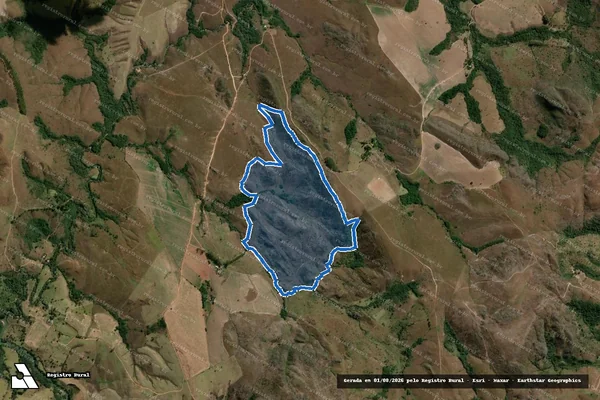 Imagem de satélite de FAZENDA NOVA SUÉCIA - 001 em Tapira - MG