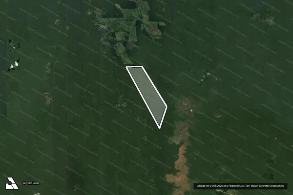 Imagem de satélite de FAZENDA MARTINS I - GLEBA ALTO PAMARI