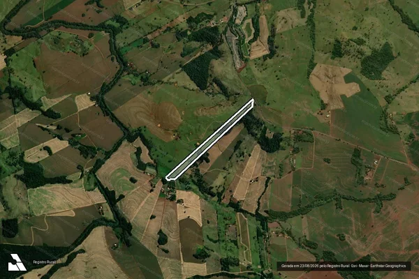 Imagem de satélite de FAZENDA PAULISTA em São João do Ivaí - PR