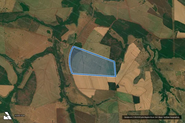 Imagem de satélite de Fazenda Varginha - Parte 2 em União de Minas - MG