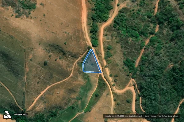 Imagem de satélite de PCH Tulio Cordeiro de Melo - GLEBA E em Abre Campo - MG