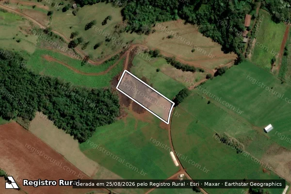 Imagem de satélite de MAT.: 7.319 - Parte 2 em São Carlos - SC