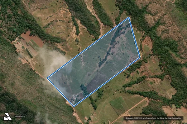 Imagem de satélite de P.A FLORESTAN FERNANDES - LOTE-02 - Parte 2 em Unaí - MG