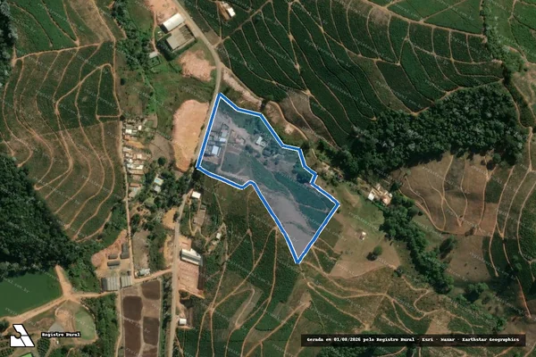 Imagem de satélite de CÓRREGO DOS BATISTAS - CÓRREGO DOS BATISTAS em Martins Soares - MG