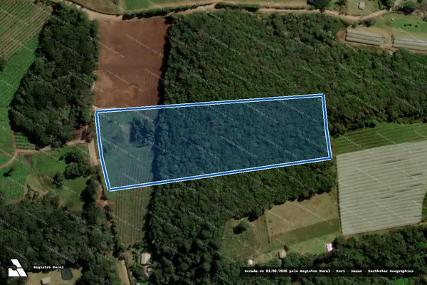 Imagem de satélite de Fazenda Souza Magoga e Tauffer - Gleba 03 em Caxias do Sul - RS