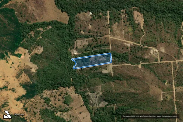 Imagem de satélite de FAZENDA ÁGUA VIVA - CHÁCARA 49 em Alexânia - GO