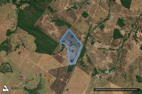 Imagem de satélite de Fazenda Perdiz - Parte 1 em Araguapaz - GO