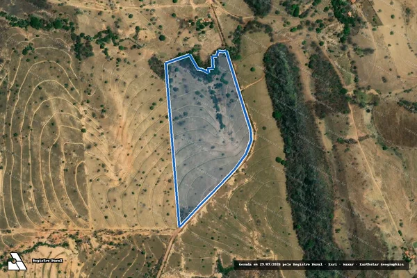 Imagem de satélite de FAZENDA CAMISA - PARTE A02 em Unaí - MG