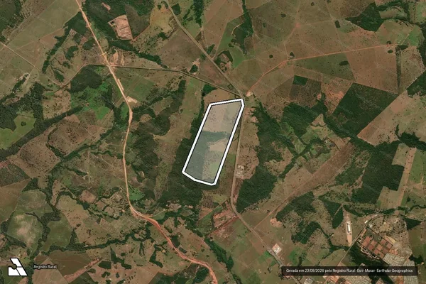 Imagem de satélite de ESTANCIA OLHO D´AGUA em Rondonópolis - MT