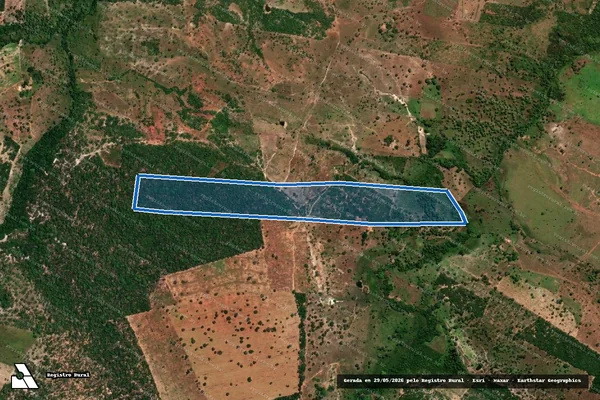 Imagem de satélite de FAZENDA ÁGUA FRIA - PARTE 8 em Formosa da Serra Negra - MA