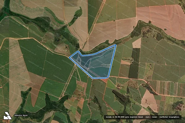 Imagem de satélite de FAZENDA SÃO GERALDO em Penápolis - SP