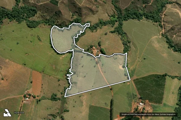 Imagem de satélite de Fazenda Campo Alegre - Parte 3 em Medeiros - MG