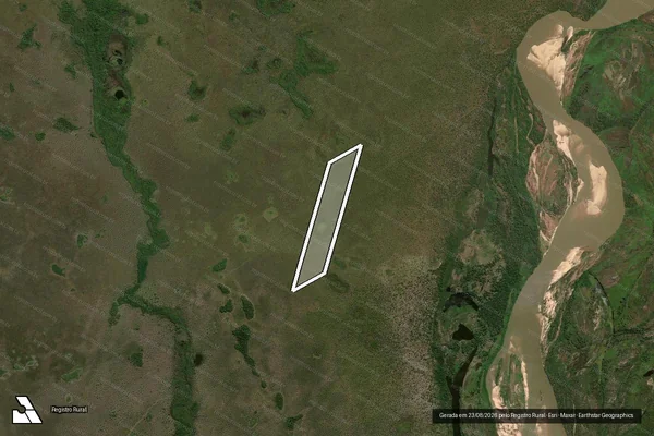 Imagem de satélite de FAZENDA NOVA KÊNIA - LOTE 12 em Novo Santo Antônio - MT