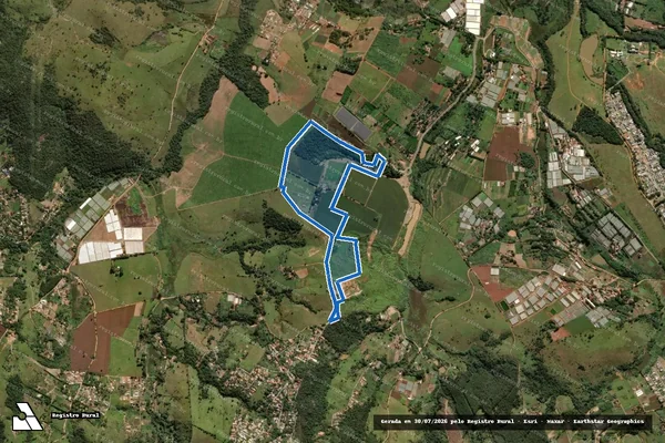 Imagem de satélite de FAZENDA FENÍCIA - GLEBA "1" em Atibaia - SP