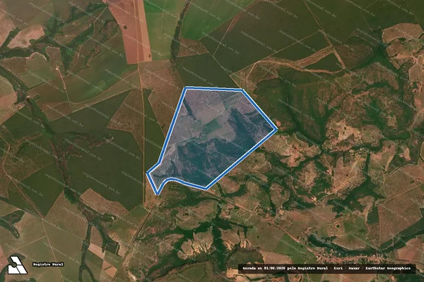 Imagem de satélite de Fazenda Anjo da Guarda - Parte 1 em General Carneiro - MT