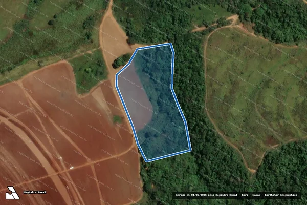 Imagem de satélite de Fazenda Serrinha  - Gleba B em Brotas - SP