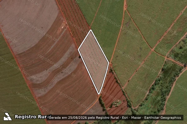 Imagem de satélite de Fazenda Santa Maria - GLEBA I em Leme - SP