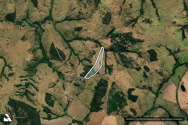 Imagem de satélite de Fazenda Taquaril - PARTE 2 - Parte 1 em Ipameri - GO