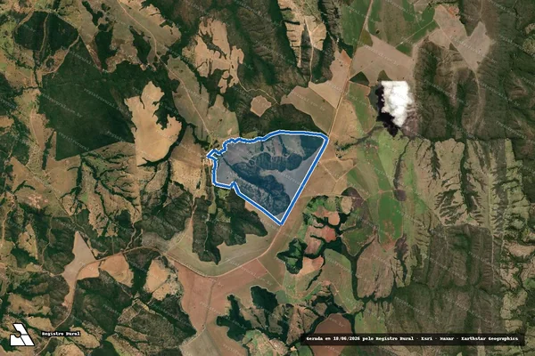 Imagem de satélite de FAZENDA MATINHA E SOLEDADE - LUANA MEDEIROS DO AMARAL em Ipameri - GO