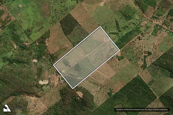 Imagem de satélite de LOTE 102 DA GLEBA 22 DO PIC/BC - LOTE 102 DA GLEBA 22 DO PIC/BC em Barra do Corda - MA
