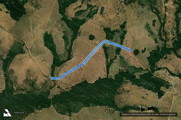 Imagem de satélite de FAZENDA COQUEIRAL - Parte 2 em Alto Araguaia - MT