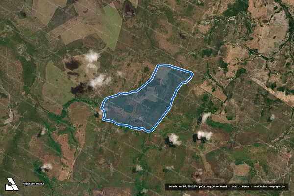 Imagem de satélite de FAZENDA RIACHO DOCE - Gleba UNICA em Natividade - TO