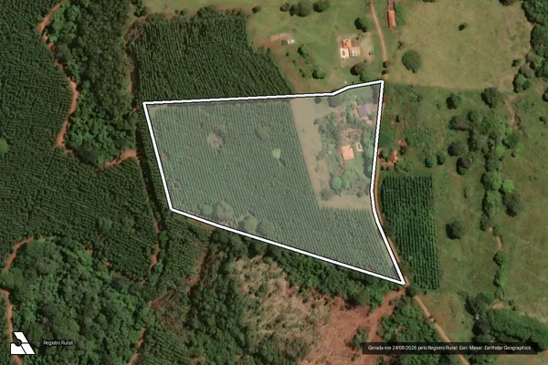 Imagem de satélite de Gleba 2 desmembrada da Fazenda Sant?Ana do Lobo - Parte 1 em Itirapina - SP